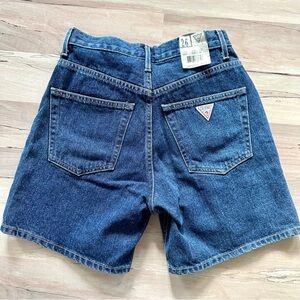 Vintage Deadstock Guess High Rose Mom Jean Shorts
